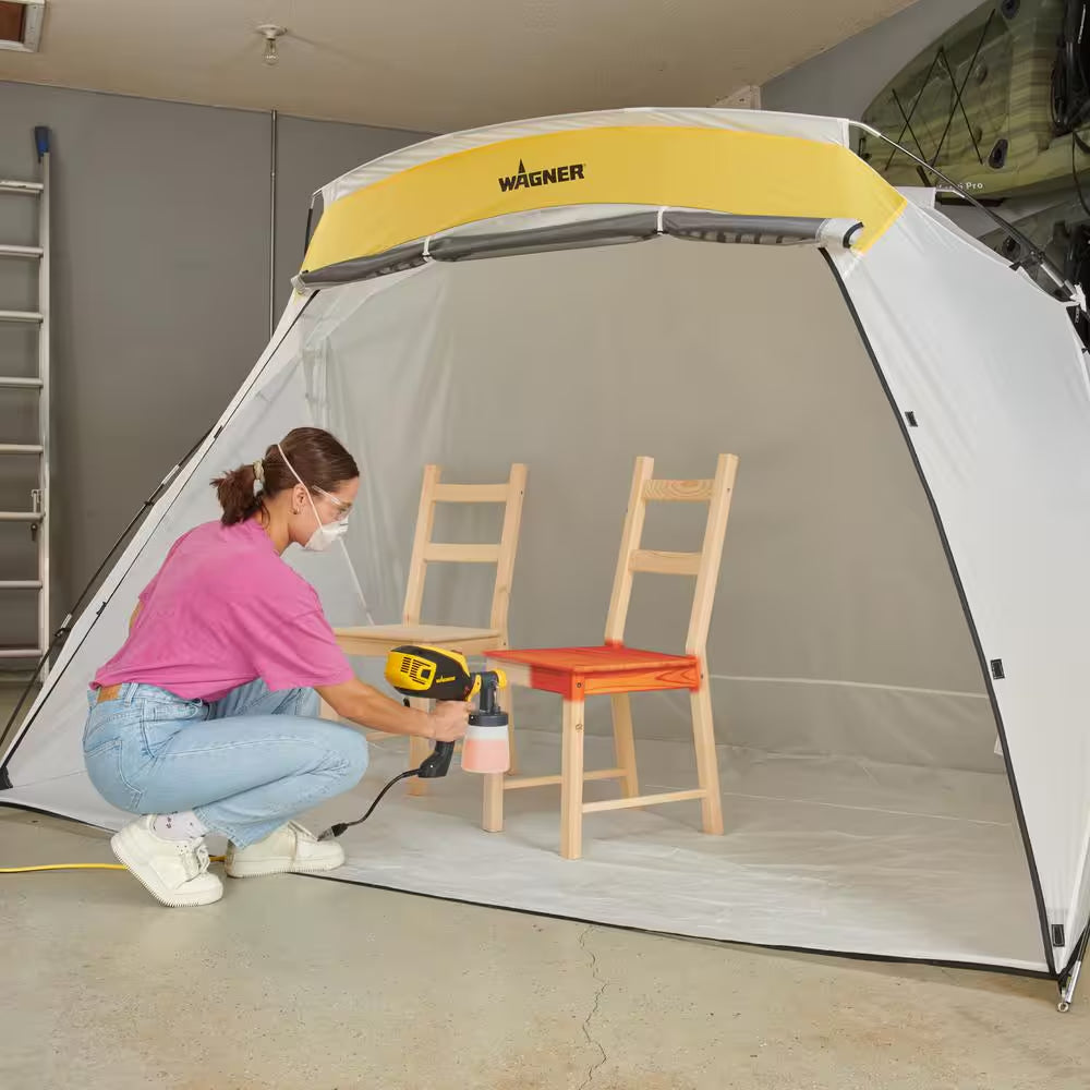 Spray Shelter 9 Ft. X 6 Ft. White Polyester