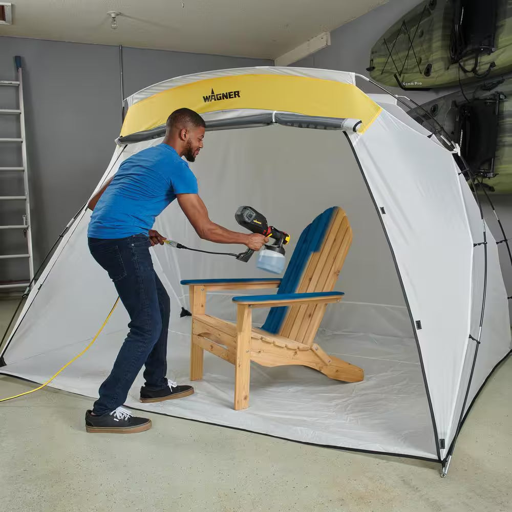 Spray Shelter 9 Ft. X 6 Ft. White Polyester