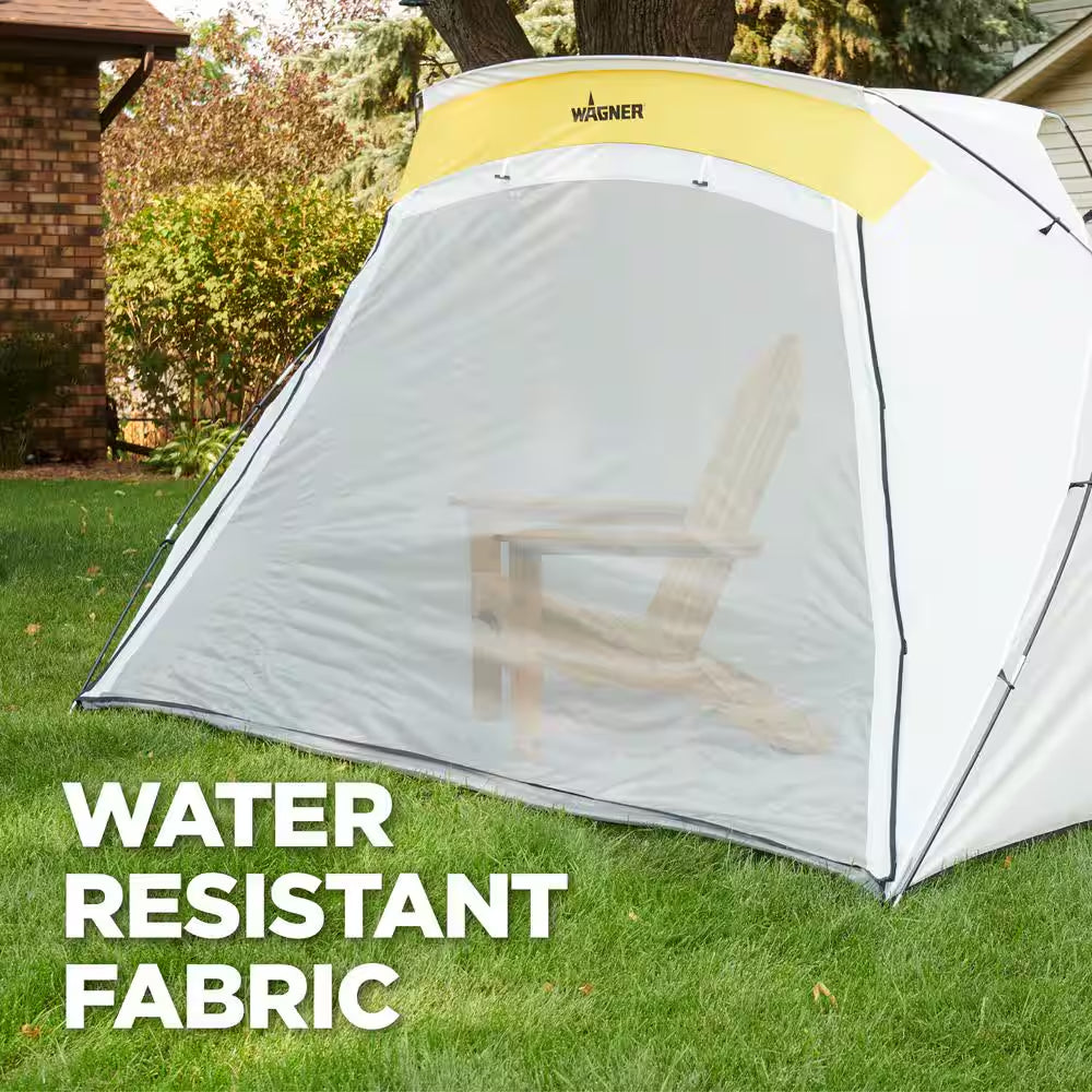Spray Shelter 9 Ft. X 6 Ft. White Polyester
