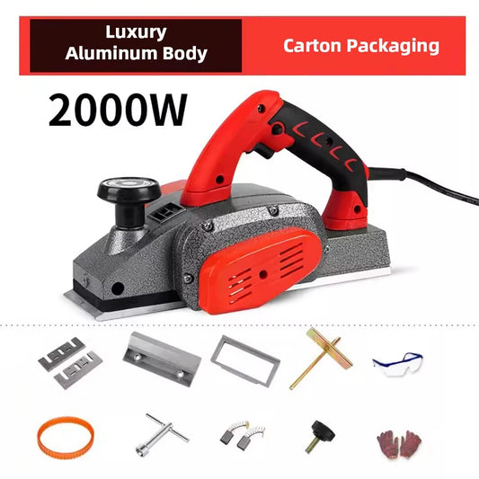 220V Woodworking Electric Planer High Power Electric Router Trimmer Wood Milling Engraving Slotting Woodworking Power Tools