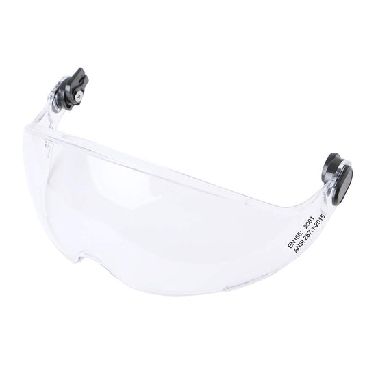 Safety Hard Hat ANSI Z89.1 Approved,Adjustable Safety Helmet with Visor,6-Point Suspension,Construction Forestry Aborist Work (Clear Visor Replacement)